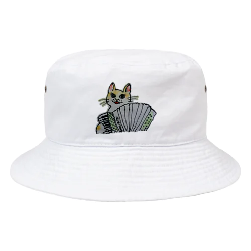 tamakoアコーディオンねこ Bucket Hat