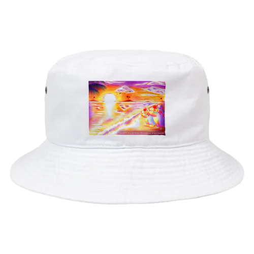 貝殻ぐまのペプ　もう帰っちゃうのー？ Bucket Hat