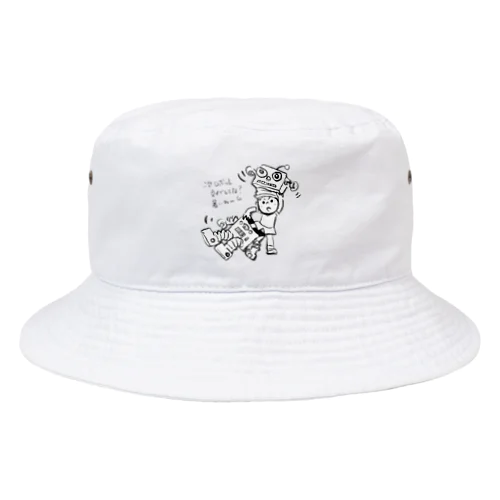 ロボぐるみくん Bucket Hat