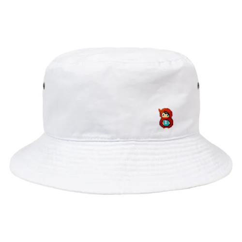 ドット絵はちがずきんちゃん Bucket Hat