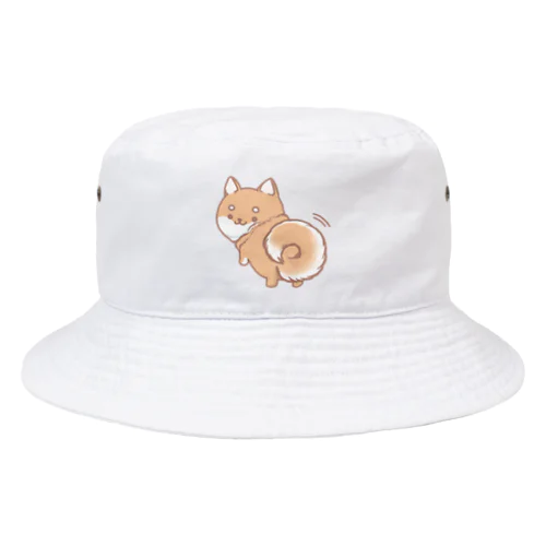 しっぽふりふりしば Bucket Hat