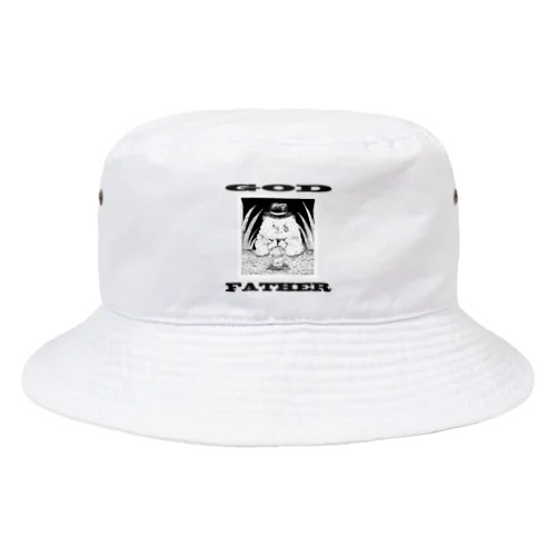 ゴッドファーザーなポメラニアン Bucket Hat