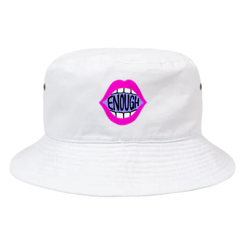 ENOUGH IS ENOUGH! MOUTH PINK Bucket Hat