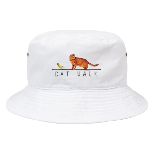 ねこ&いんこ Bucket Hat