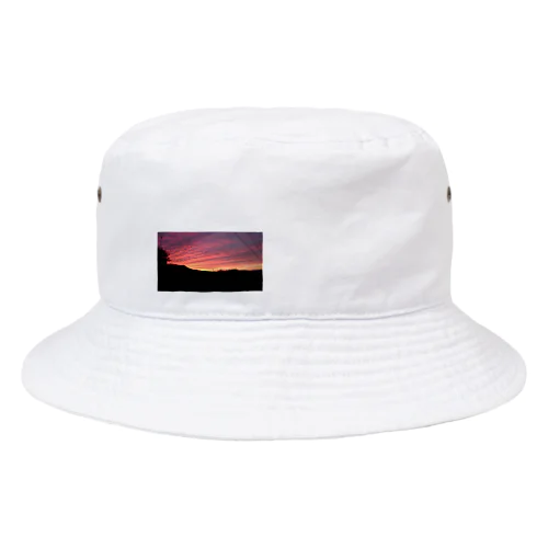 しらさぎ荘の夕暮れ Bucket Hat