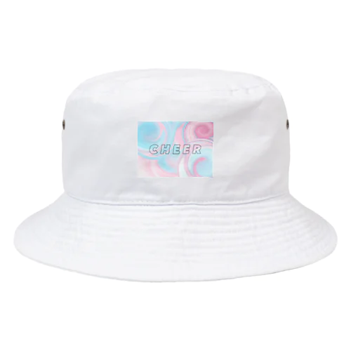 ぐるぐるワタアメ　チア Bucket Hat