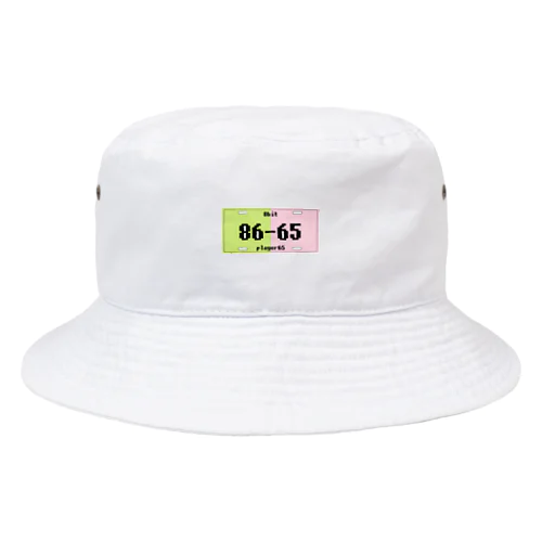 プレート_8665half_bit Bucket Hat