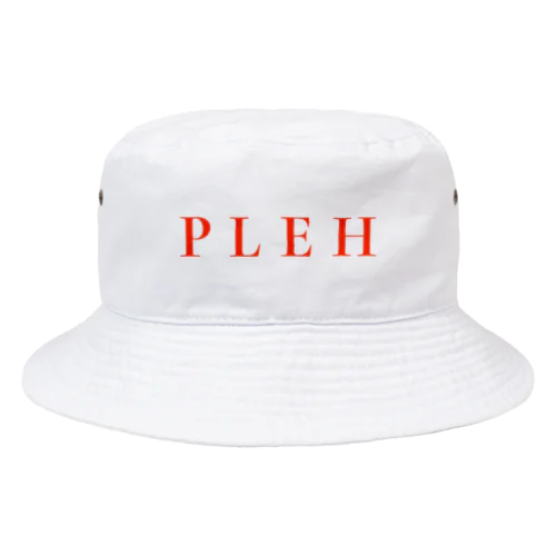 PLEH Red バケットハット