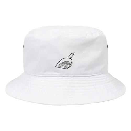 掃き溜まり(黒) Bucket Hat