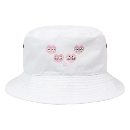 ハートの桜 Bucket Hat