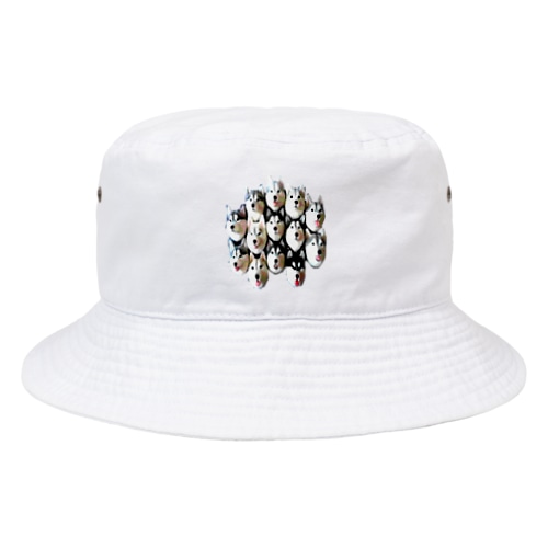 ハスキー13面相 Bucket Hat