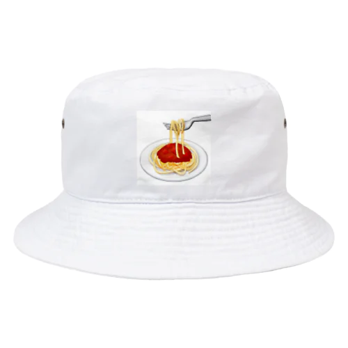 パスタ好き Bucket Hat