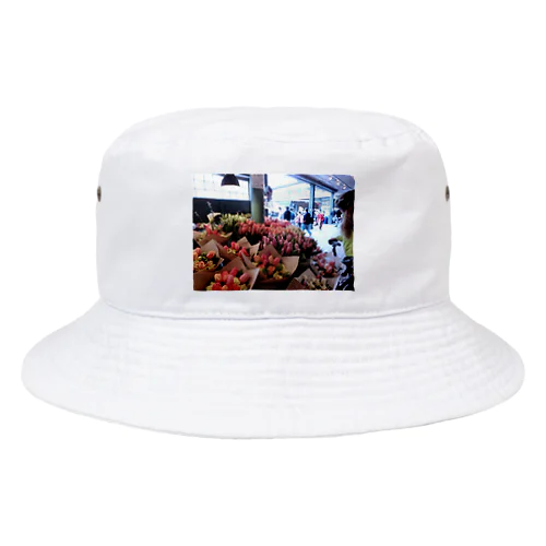 シアトル市場 花 Bucket Hat