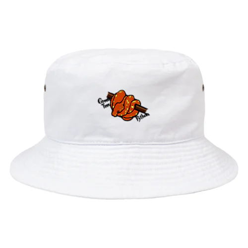 グリーンパイソン（レッド） Bucket Hat