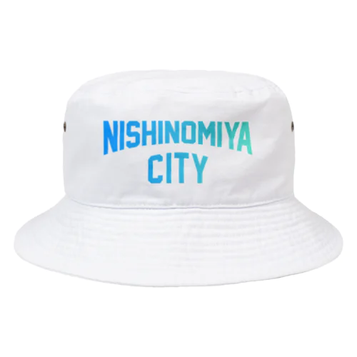 西宮市 NISHINOMIYA CITY Bucket Hat