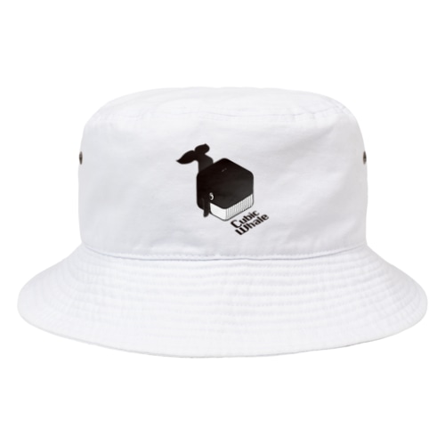Cubic Whale 001 Bucket Hat