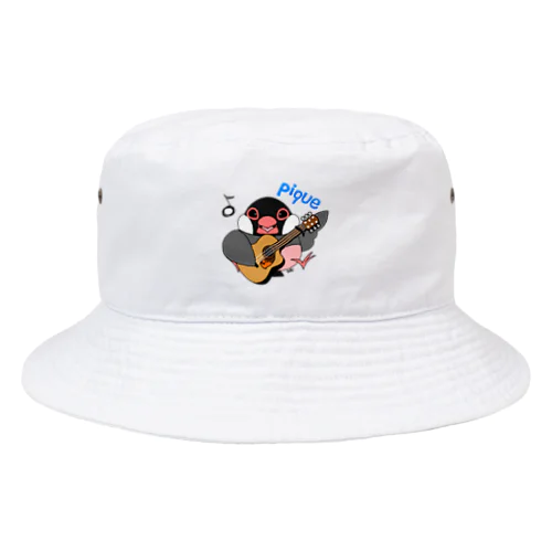 文鳥音楽ピケ（ピケ、ギターver） Bucket Hat