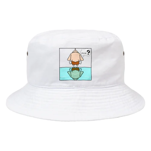 よくばりな犬 Bucket Hat