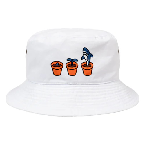 サメの育て方 Bucket Hat