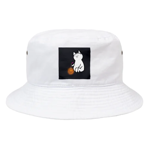 夏の終わりとバーコード犬 Bucket Hat