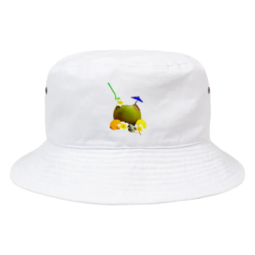 ココナッツジュース Bucket Hat