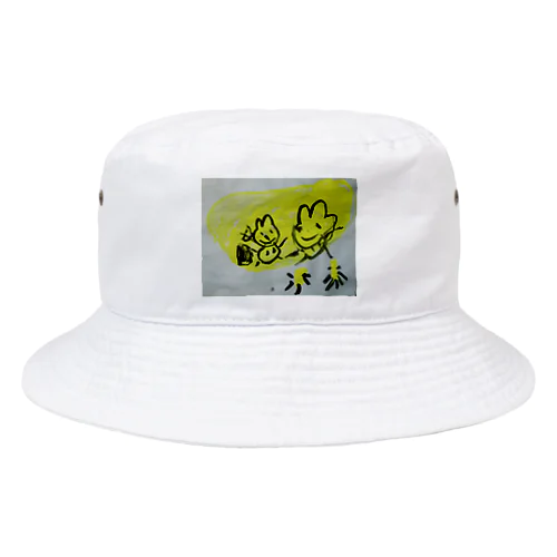 お月見 うさちゃん Bucket Hat