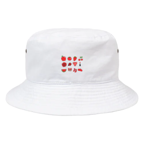 あかいろ Bucket Hat