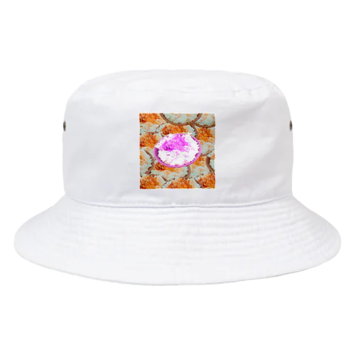 卵かけご飯(アートなおかか) Bucket Hat