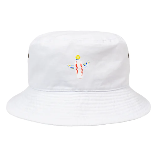 芝生がないバージョンの太陽の塔 Bucket Hat