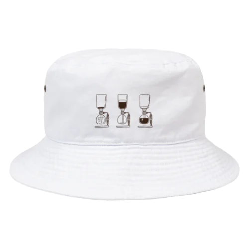 サイフォンコーヒー。 Bucket Hat