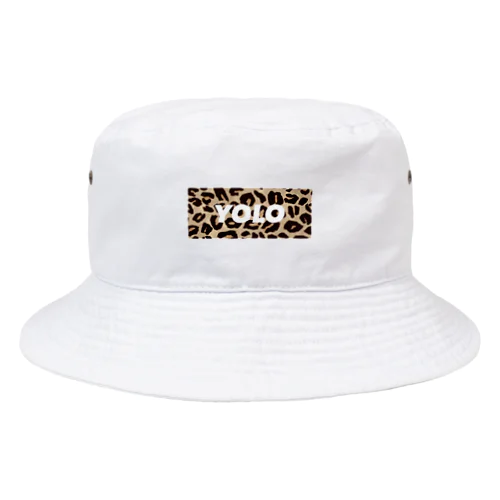 レオパードYOLO Bucket Hat