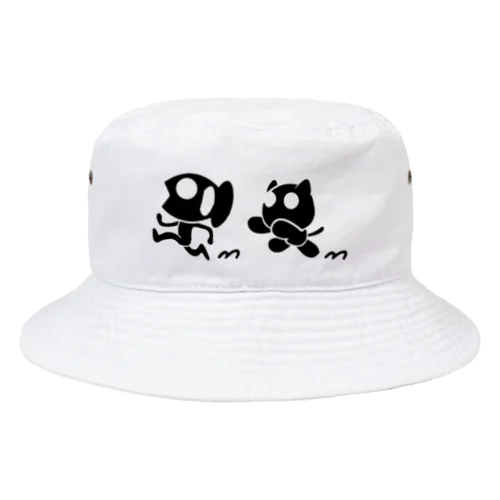 KURONEKO &SAKANA RUN Bucket Hat