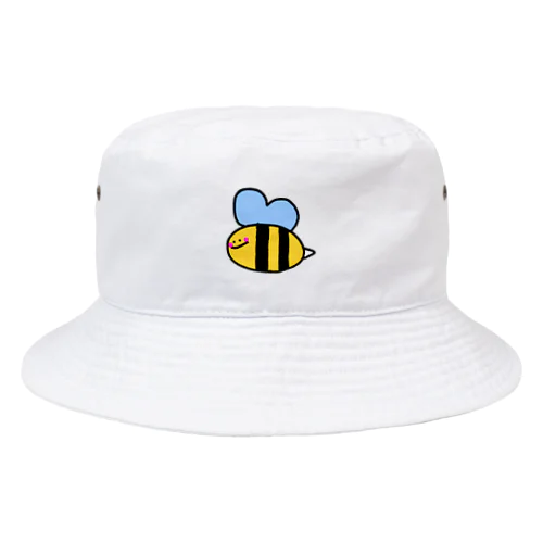 へんてこキャラクター はちさんの『びー』🐝💗 Bucket Hat