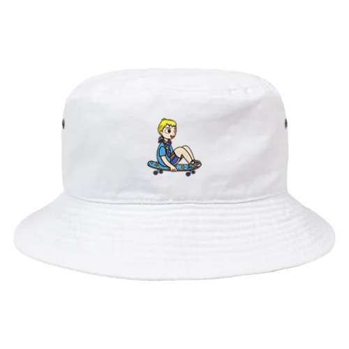 スケボー少年 Bucket Hat