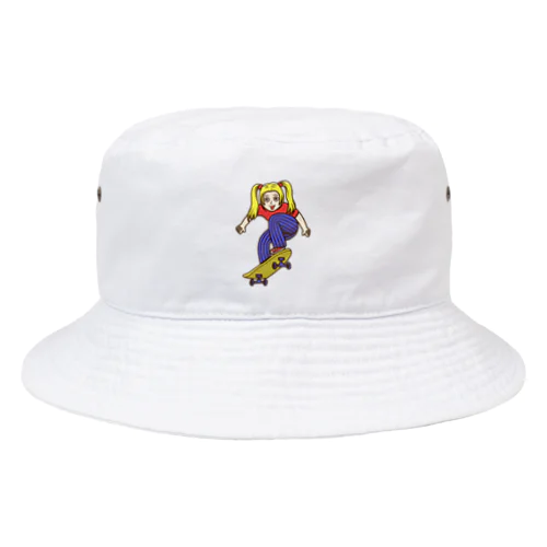 スケボー少女 Bucket Hat