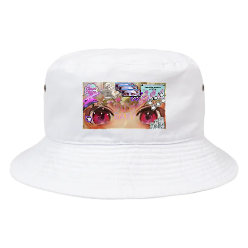 water蒸気波wavy Bucket Hat