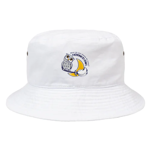 CT71 夜の誘惑 HORNED OWL_A Bucket Hat