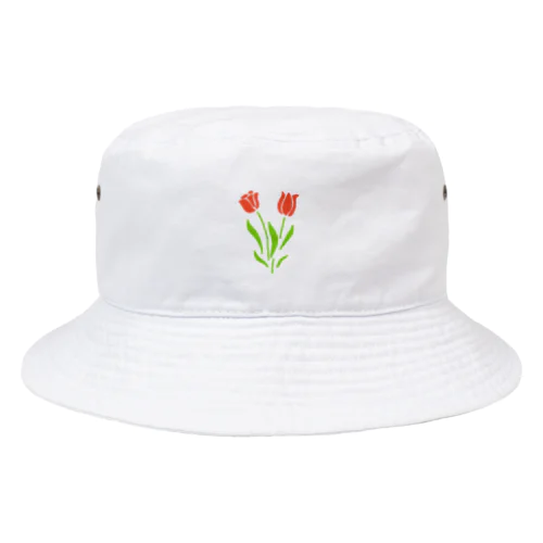 2輪のチューリップ Bucket Hat