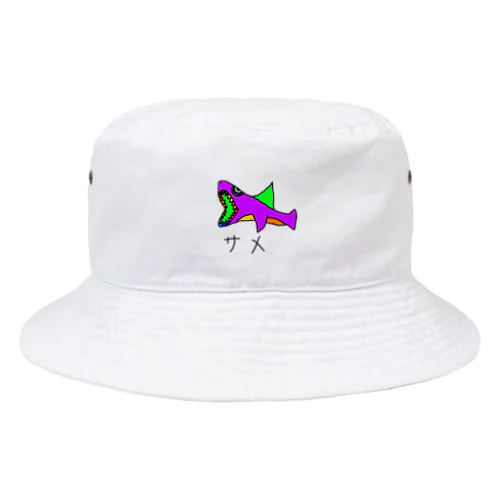 サメの絵 Bucket Hat