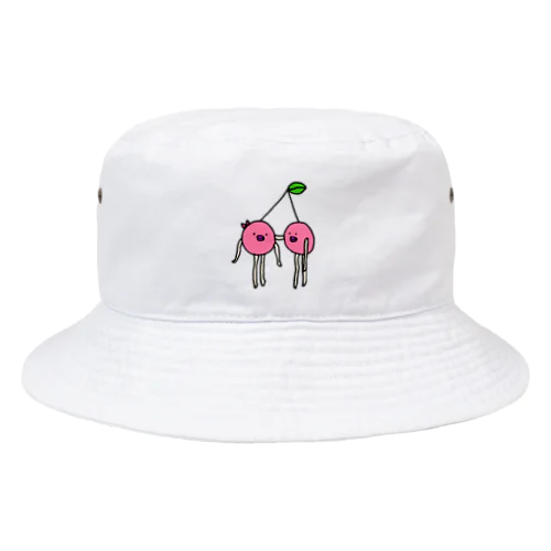 さくらんぼ Bucket Hat