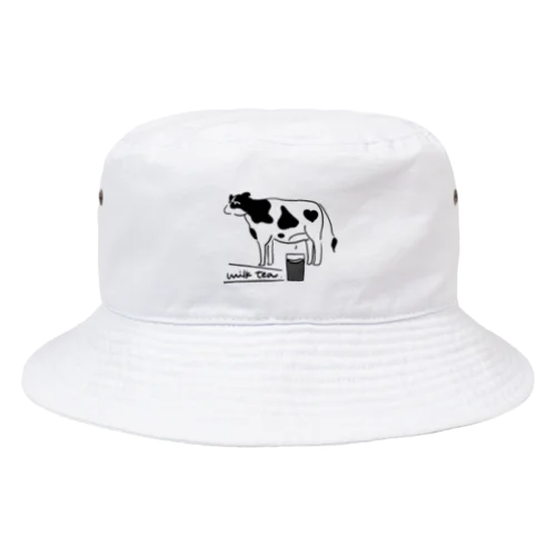 モウモウミルクティー Bucket Hat