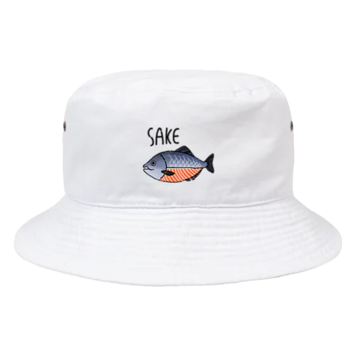 生きていない鮭 Bucket Hat