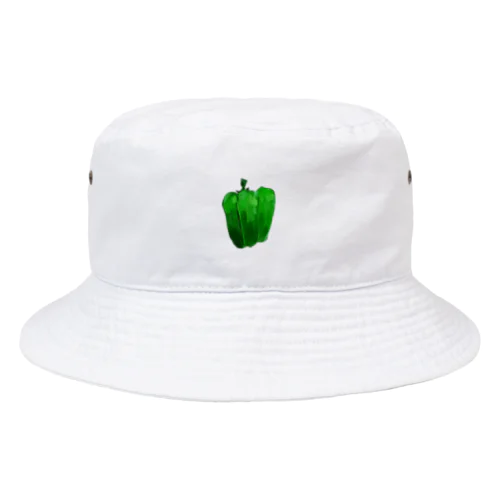 ヤサピーのピーマン Bucket Hat