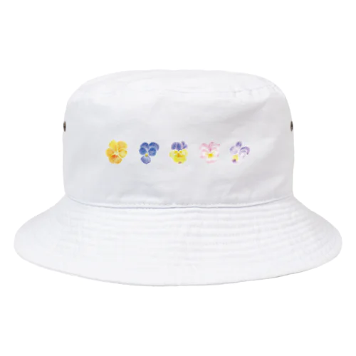 かわいいビオラ Bucket Hat