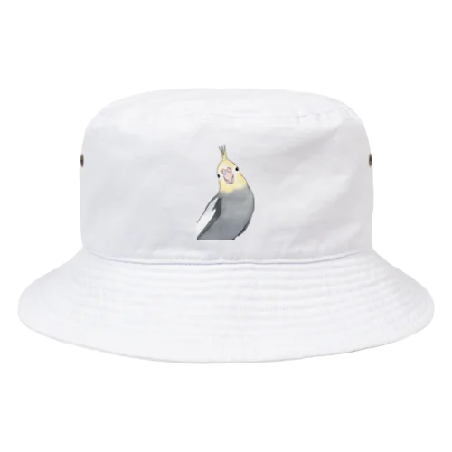 おしゃまなオカメインコちゃん【まめるりはことり】 Bucket Hat