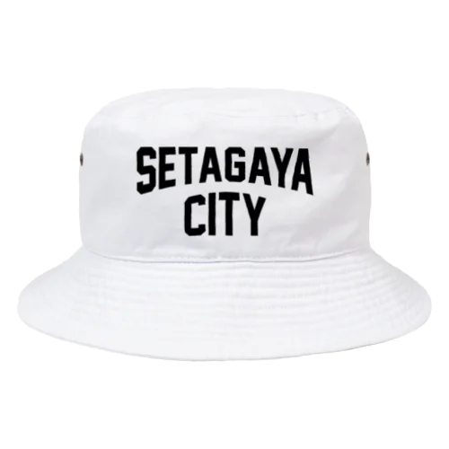 世田谷区 SETAGAYA CITY ロゴブラック Bucket Hat