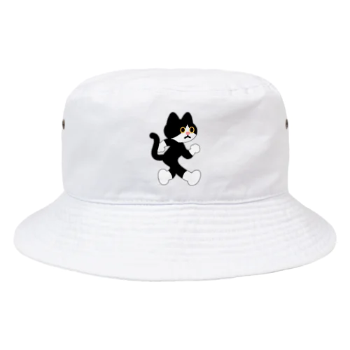 飛び出し坊や猫 Bucket Hat