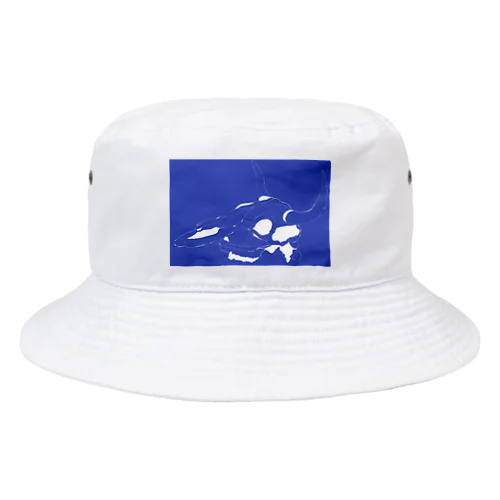 牛の頭骨さん Bucket Hat