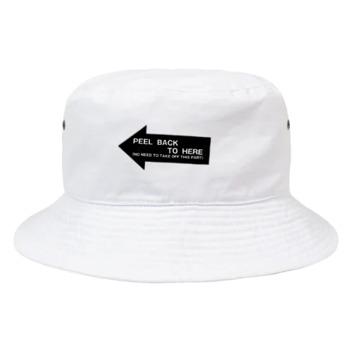 PEEL　BACK　TO　HERE Bucket Hat