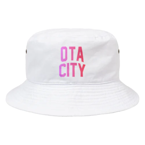 太田市 OTA CITY ロゴピンク Bucket Hat